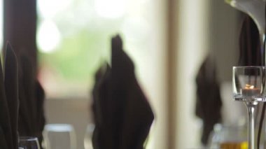 Şık bir sofra ateş.