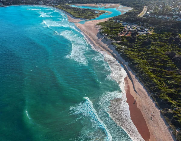 Pittwater Bay Área Das Praias Norte Sydney Austrália — Fotografia de Stock
