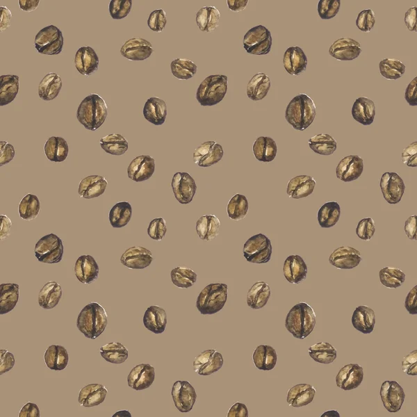 Suluboya kahve ile Seamless Modeli