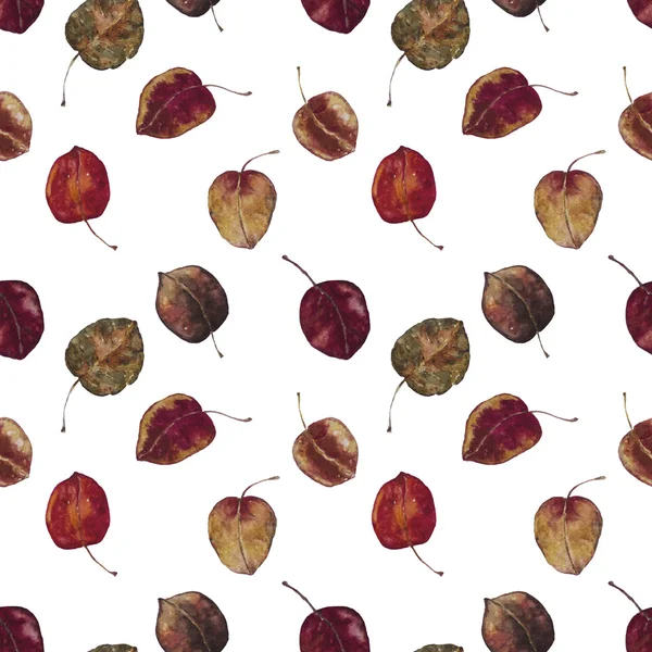 Sulu sonbahar yapraklı kusursuz desen