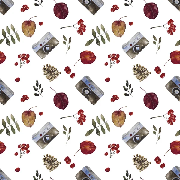 Suluboya sonbahar anlar ile Seamless Modeli