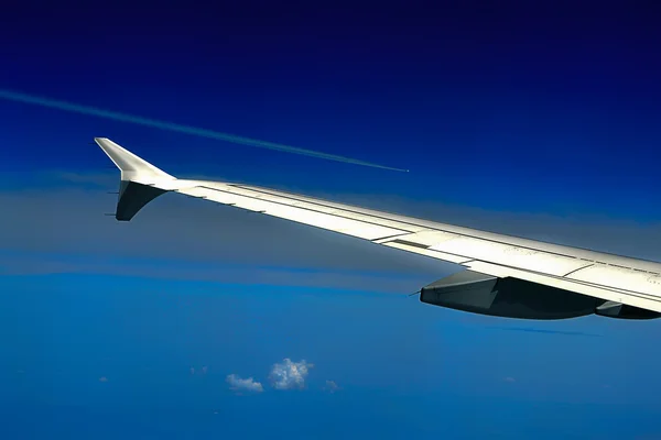 Boeing vento fnd corrida aérea — Fotografia de Stock