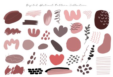 Yüksek çözünürlüklü EPS ve JPG biçiminde dijital Soyut Desen 300 dpi