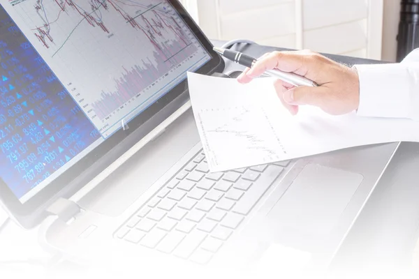 Bilgisayarınızda çalışan iş kişi