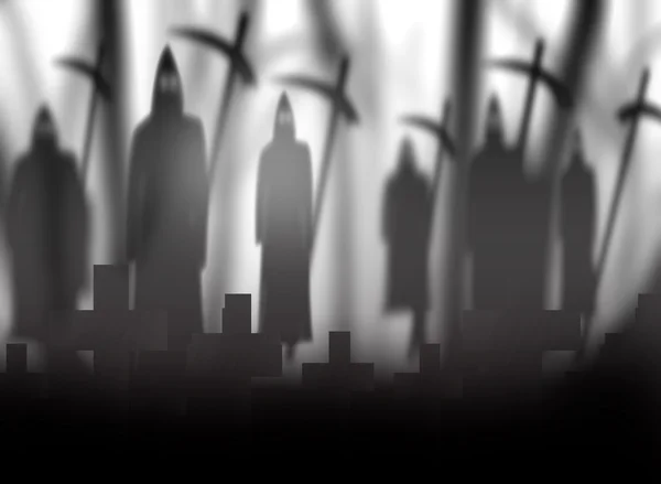 Cadılar Bayramı, karanlık, Tema, korku, bulanık, grafik, korku