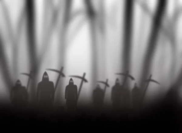 Cadılar Bayramı, karanlık, Tema, korku, bulanık, grafik, korku