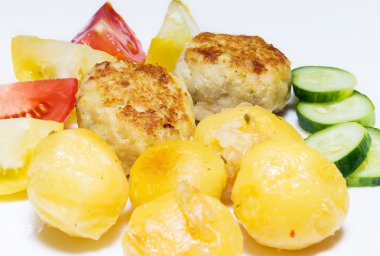 patates köfte ile