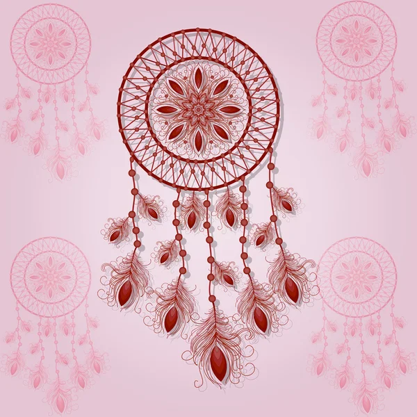 Dream Catcher, illustratore vettoriale — Vettoriale Stock