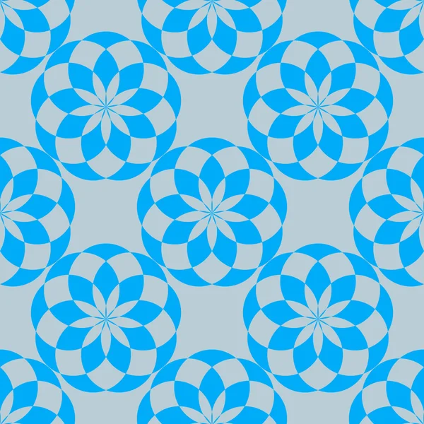 Mandala floral. Elementos decorativos étnicos. Fundo desenhado à mão — Vetor de Stock