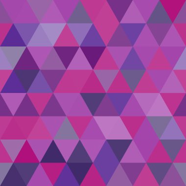 Geometrik şekillerin arka planı. Renkli mozaik desen. Retro üçgen arkaplan