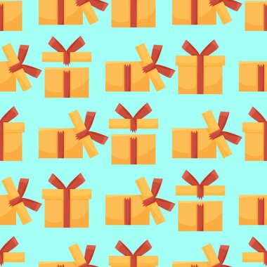 Hediye kutuları, kumaş baskısı için kusursuz desenli hediye kutusu, paket kutusunu lüks renklerde ve fiyonklarla paketliyor.