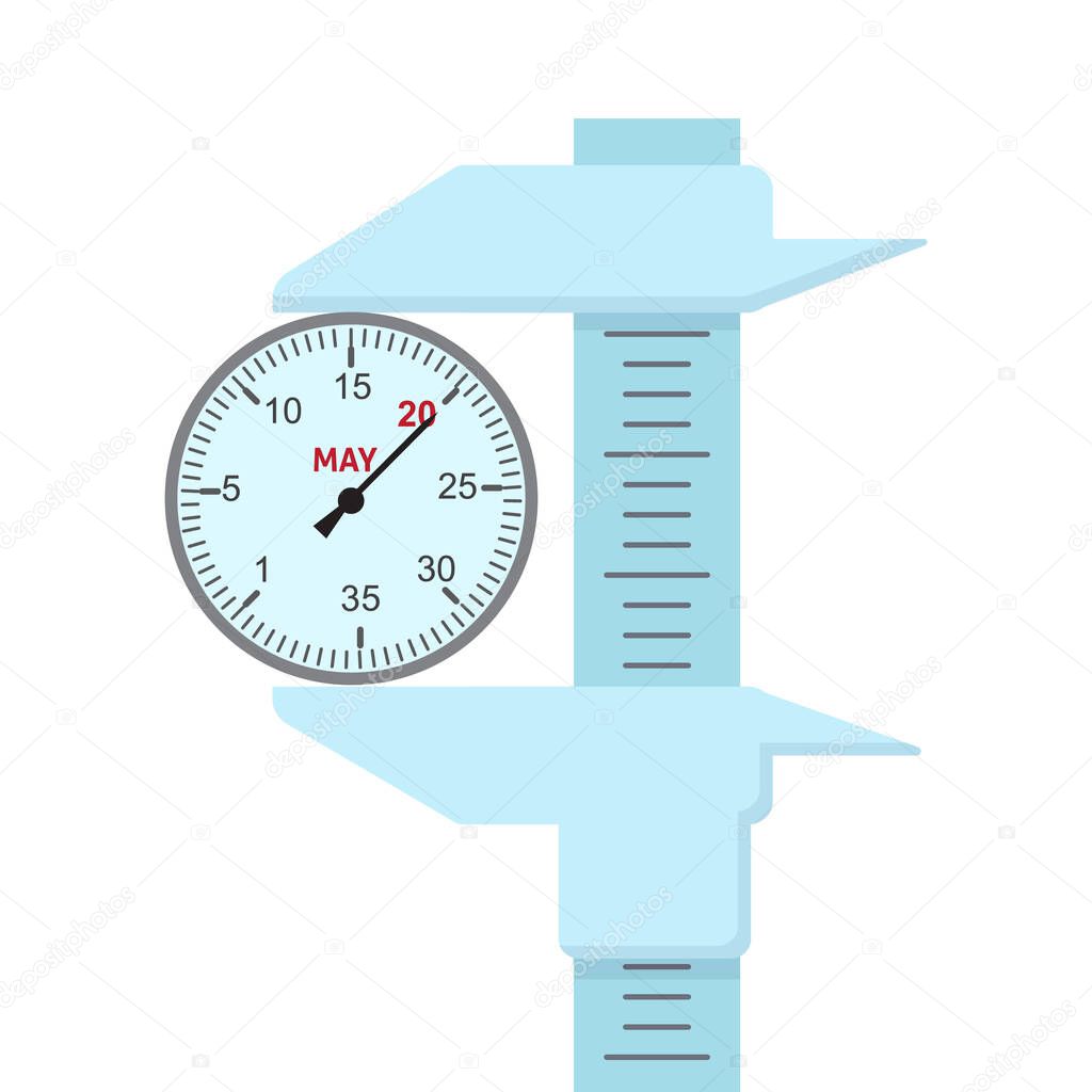 World Metrology Day logo icon design.