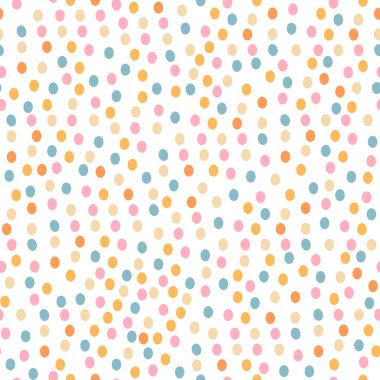 Yumuşak renk arkaplanlı renksiz nokta deseninin vektör çizimi. Soyut tasarım duvar kağıdı.