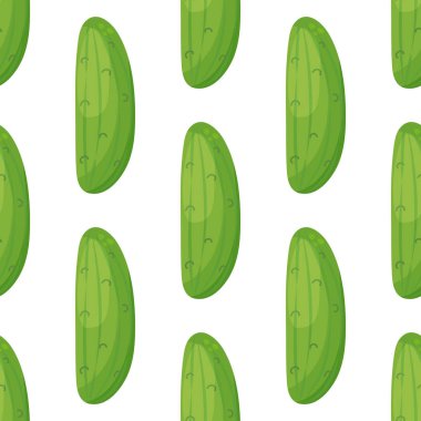 Salatalık dikişsiz desen. Sonsuz arkaplan, doku. Sebze arkaplanı. 