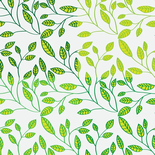 A seamless pattern with leaf — Stock Vector