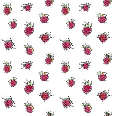 Ahududu seamless modeli.