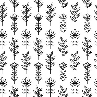 Dikey çiçek desenli.