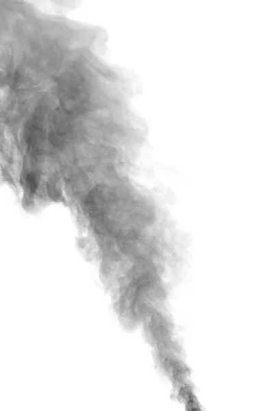 Close Black Smoke Spray Humidifier Isolated White Background — Stock Photo, Image