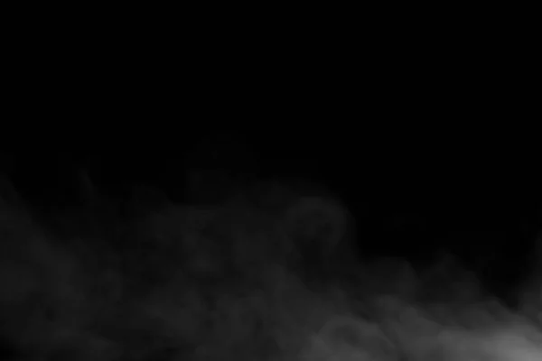Widok Bliska Grupy Białego Dymu Lub Pary Spray Nawilżacza Izolacja — Zdjęcie stockowe