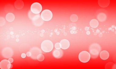Soyut arkaplan. Floresan kırmızı parlak bokeh. Bulanık ışık etkisi. kırmızı arkaplan duvar kağıdı