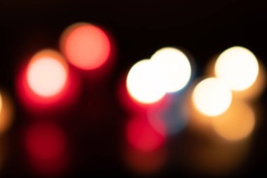 Odaklanamayan yılbaşı ışıklarının arkaplanı