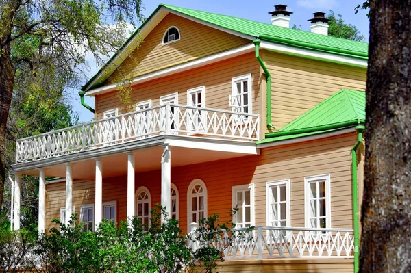 Herenhuis Het Landgoed Tarkhany Museum Penza Regio Bezienswaardigheden Penza Regio — Stockfoto