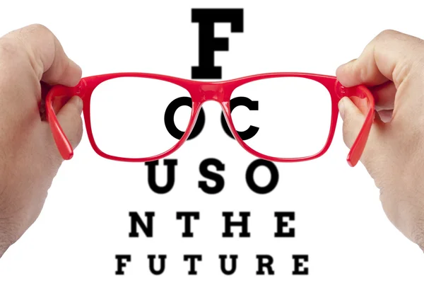 Focus on the future — Stock Photo, Image