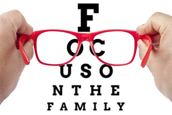 Focus on the family — Stock Photo, Image