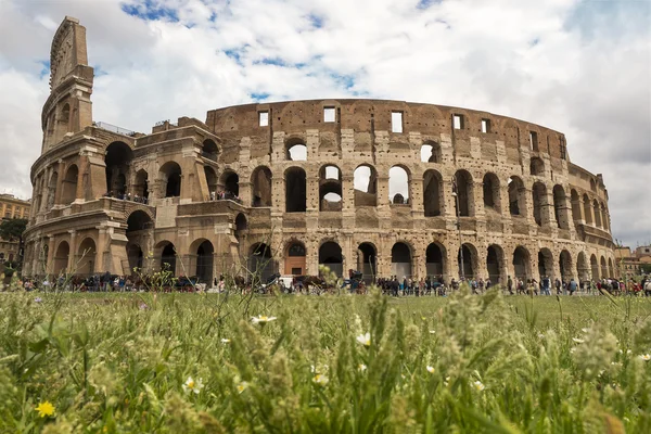 Koloseum na jaře — Stock fotografie