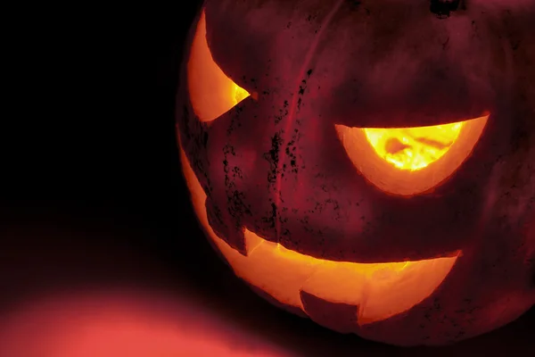 Spooky halloween pumpkin — Stock Photo, Image