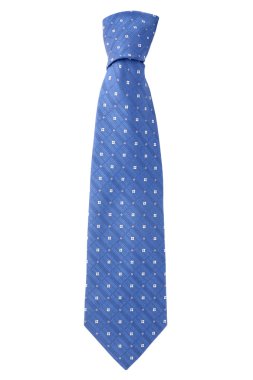 Benekli mavi kravat