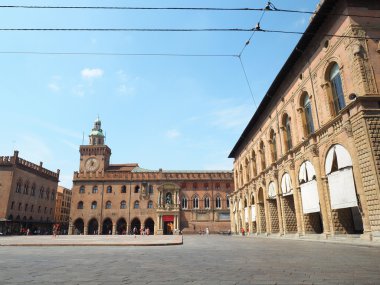 Piazza Maggiore'ye Bologna