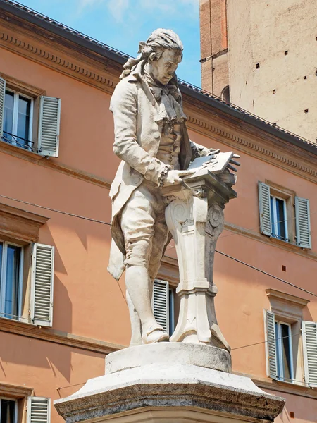 Galvani statue Bologna Italy — Stock Photo, Image