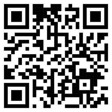 Akıllı telefon taraması için QR kod örneği beyaz arkaplanda izole edildi. Vektör illüstrasyonu