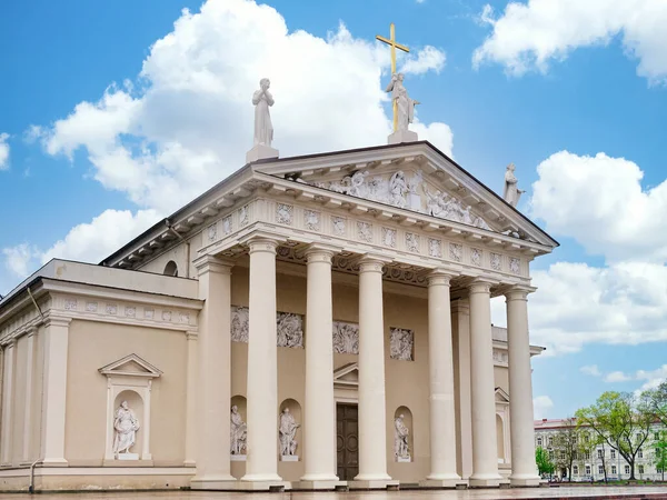 Catedral Basílica Santo Estanislau São Vladislau Vilnius Lituânia — Fotografia de Stock