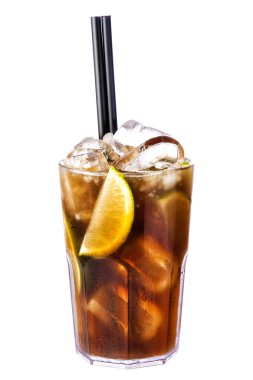 Cubalibre kokteyl cam izole