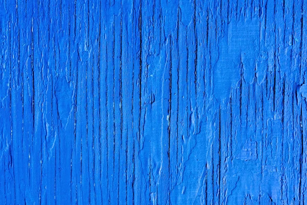 Textura de madera pintada azul — Foto de Stock