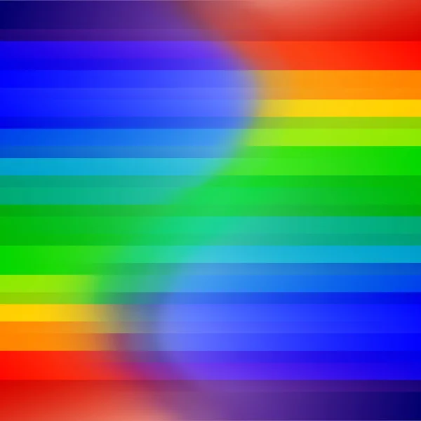 Rainbow Colored Abstract Background with Stripes — Stock Vector