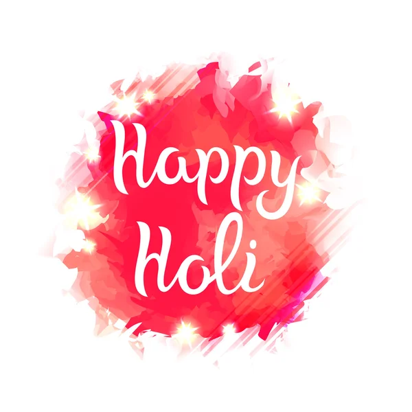 Vector gelukkig Holi achtergrond — Stockvector