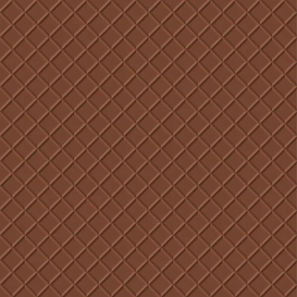 Chocolade wafel Vector achtergrond — Stockvector