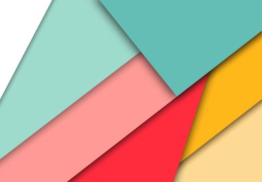 Malzeme Tasarım Stilinde Soyut Vektör Arka Planı