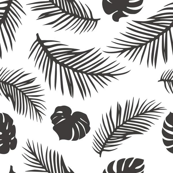 palmiye yaprakları üzerinde beyaz izole