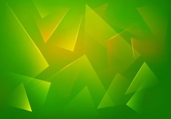 Groene explosie illustratie. Vector abstracte achtergrond. — Stockvector