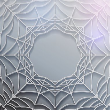 abstract spiderweb banner