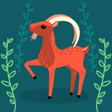 Ormandaki sevimli keçi