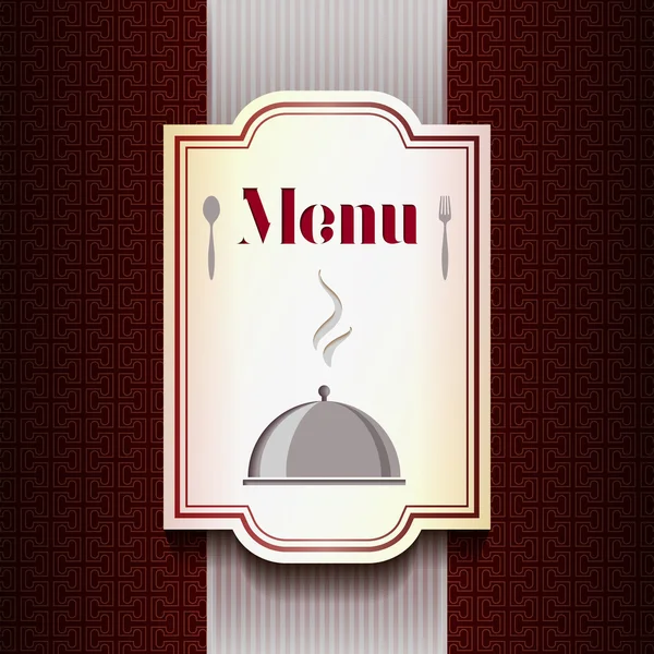 Modelo de design de menu — Vetor de Stock