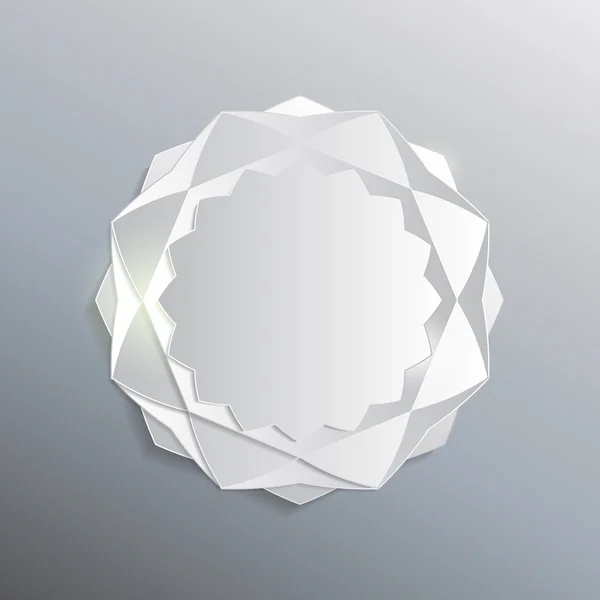 Modèle de papier brillant — Image vectorielle