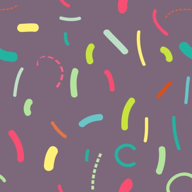 konfeti seamless modeli