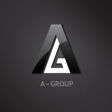 a and g logo clipart