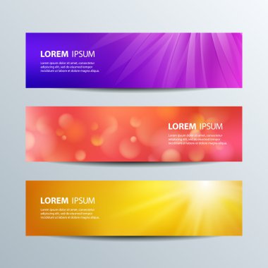 Vector template backgrounds.